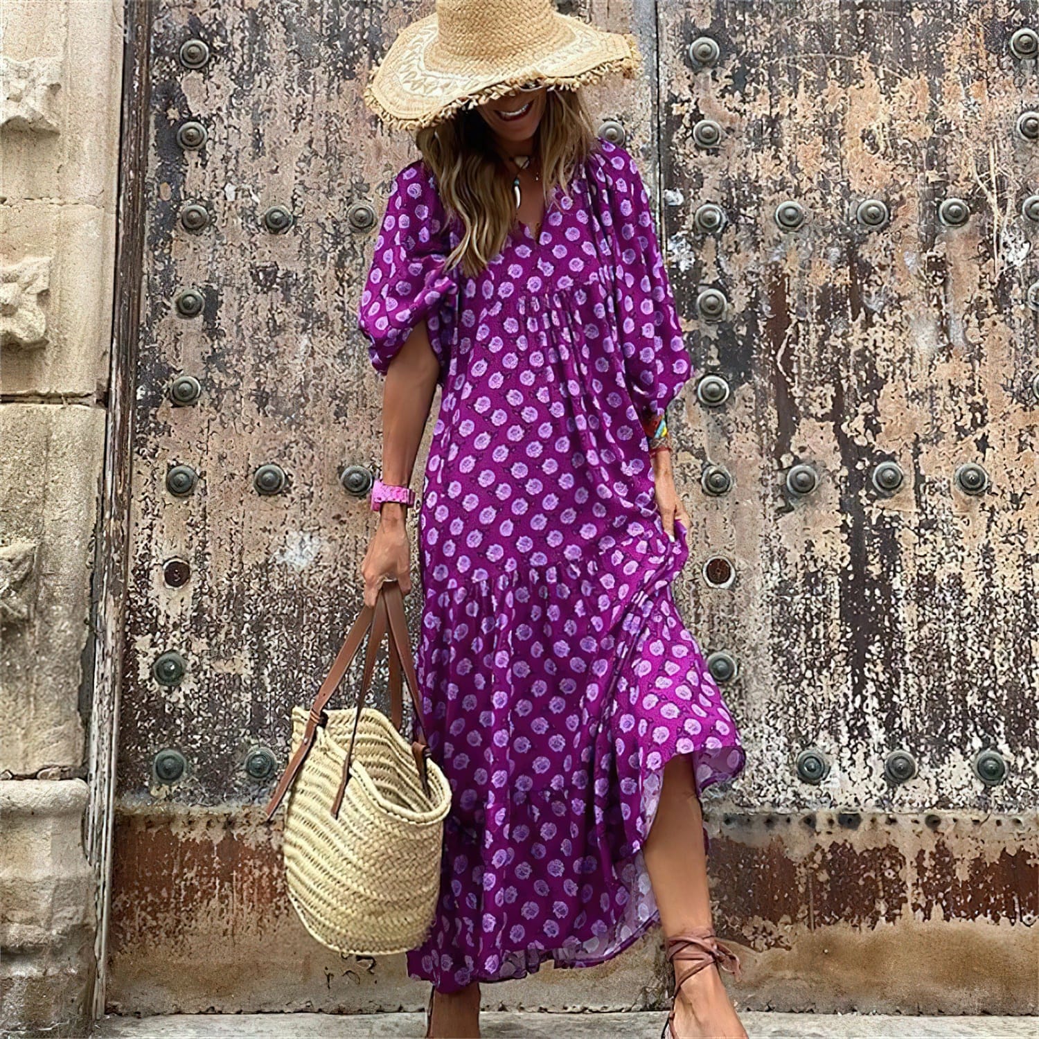 Lively® Vêtements été Violet / XS Robe d'été Londres | Lively®